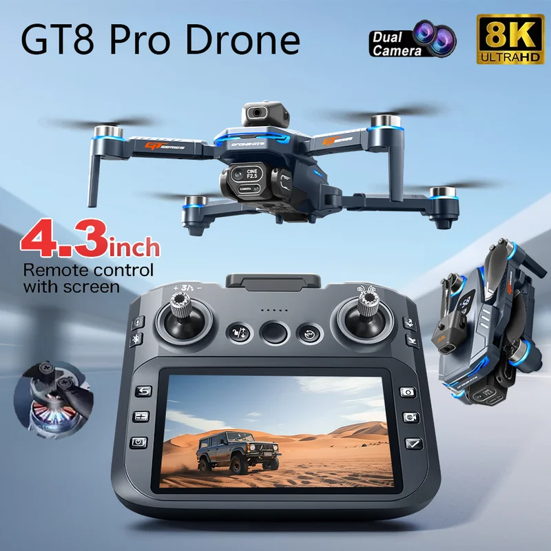 Drone Battery Balance Charger - 2026 New GT8 Drone GPS 8K