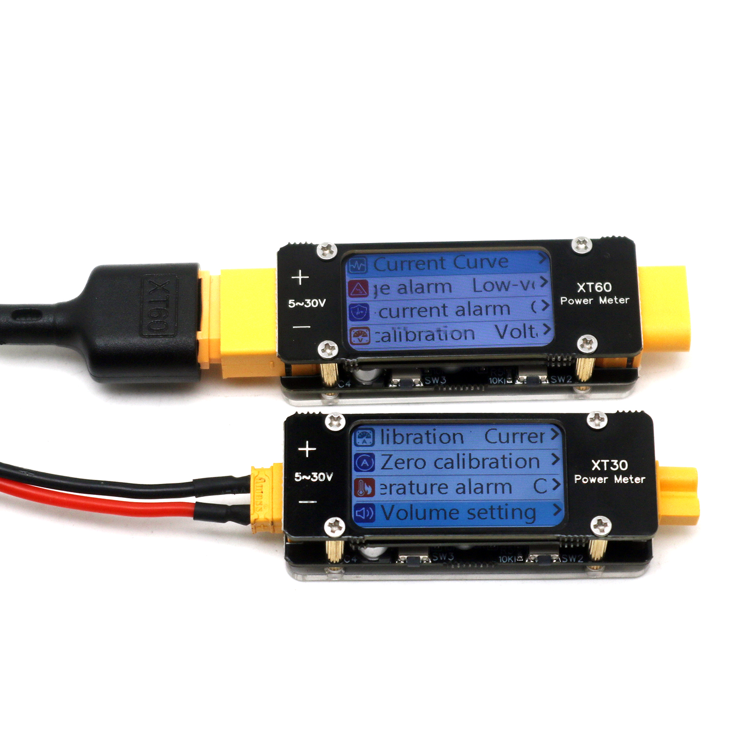 XT30 XT60 Ammeter Power Meter  – Drone Battery High Voltage recenzja i cena