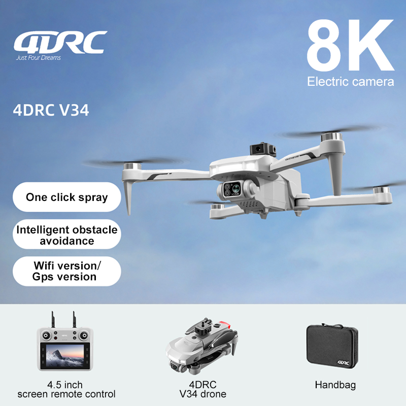 2025 New V34 Drone 8K Camera P – Drone Battery Box recenzja i cena