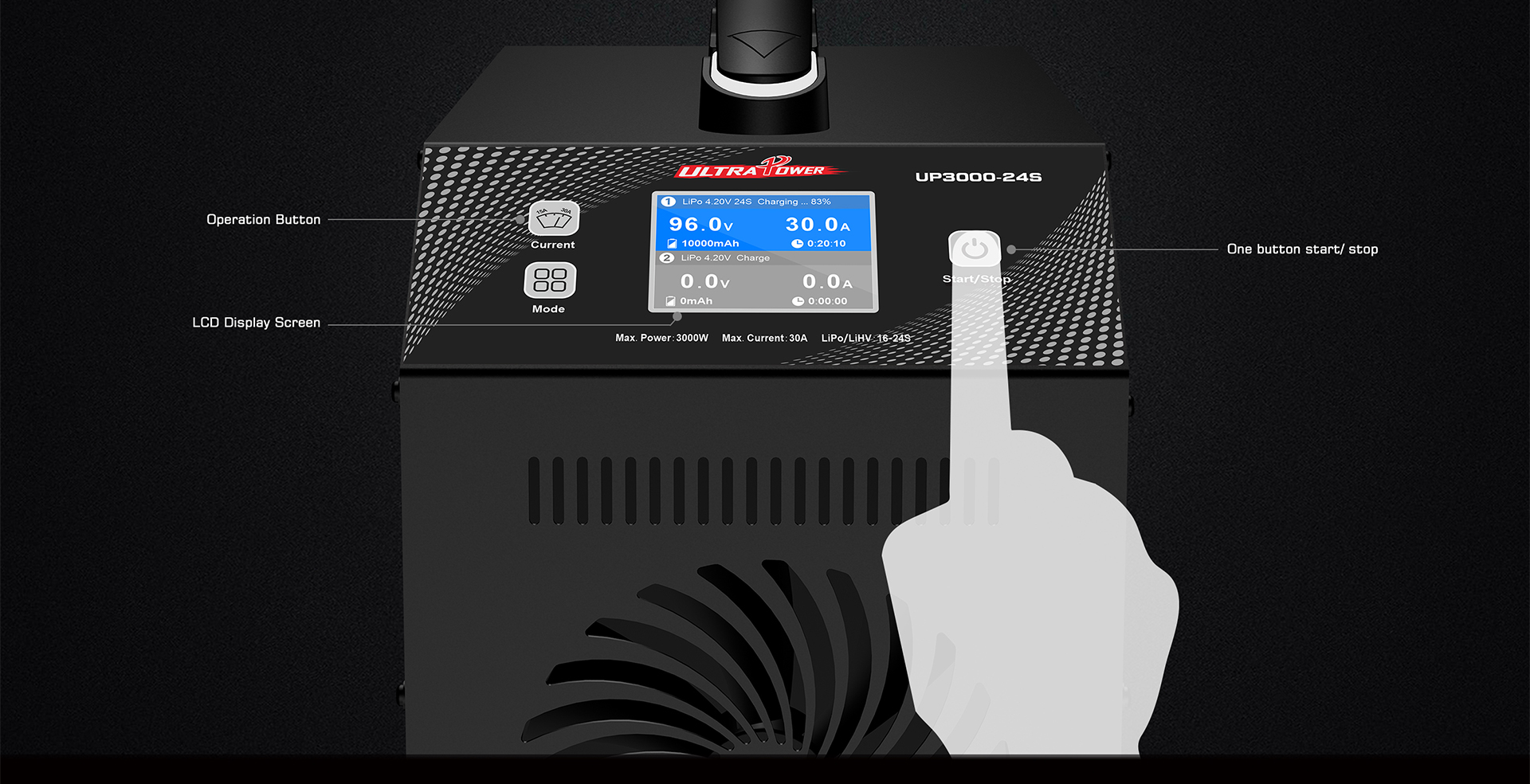 ULTRAPOWER UP3000-24S 3000W 30 – Drone Battery Charger recenzja i cena