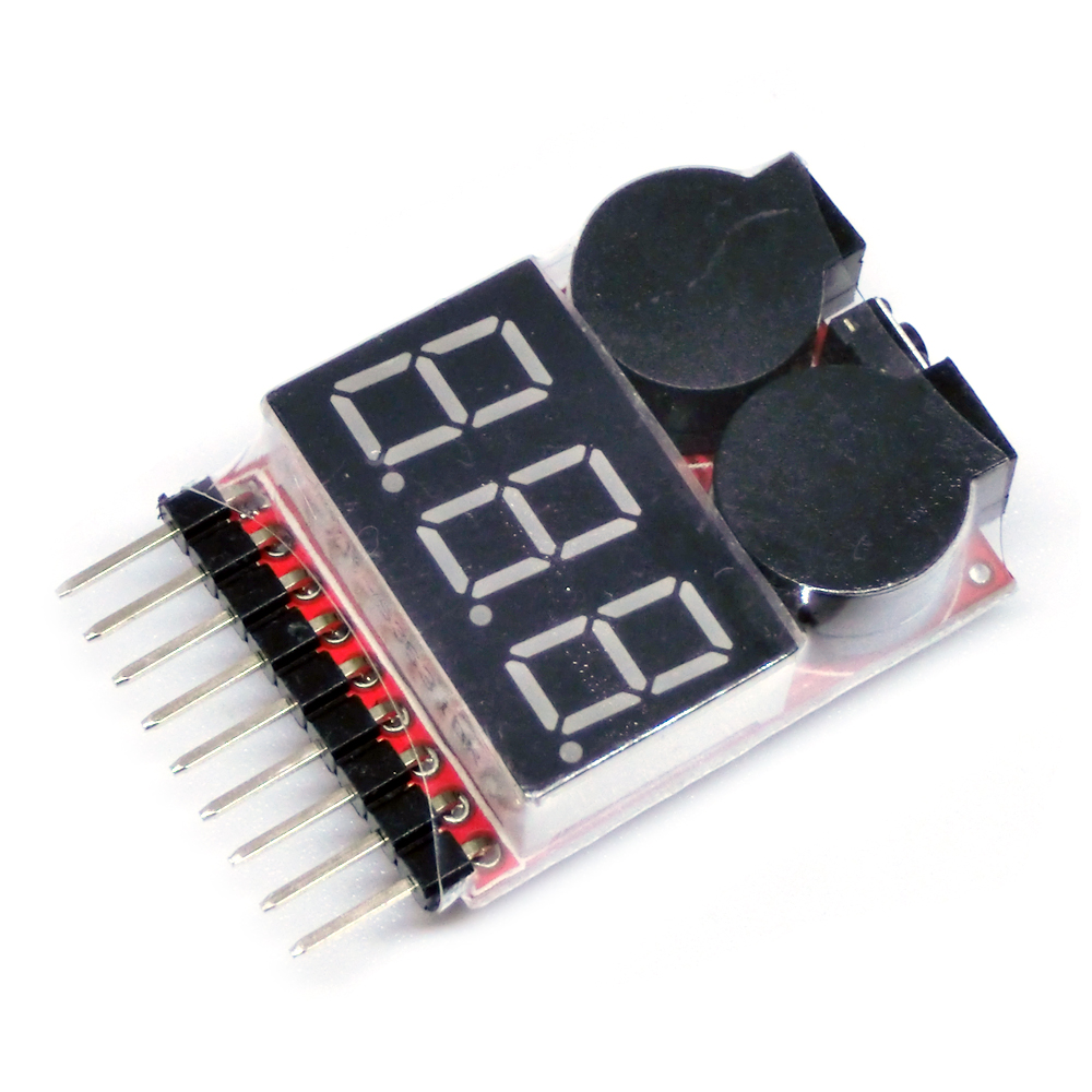 For 1S/2s/3s/4s/5s/6s/7s/8s Lo – Drone Battery Alarm recenzja i cena