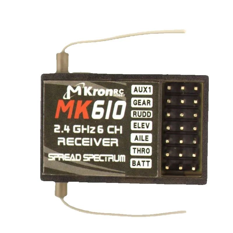 DSM2 MK610 AR6100 2.4G 6CH RC  – Drone Battery Plate recenzja i cena