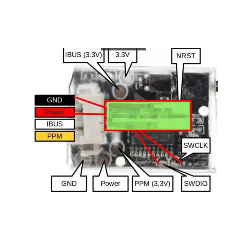 Flysky FS-8A 8CH 18CH Mini Rec – Drone Battery Plate recenzja i cena