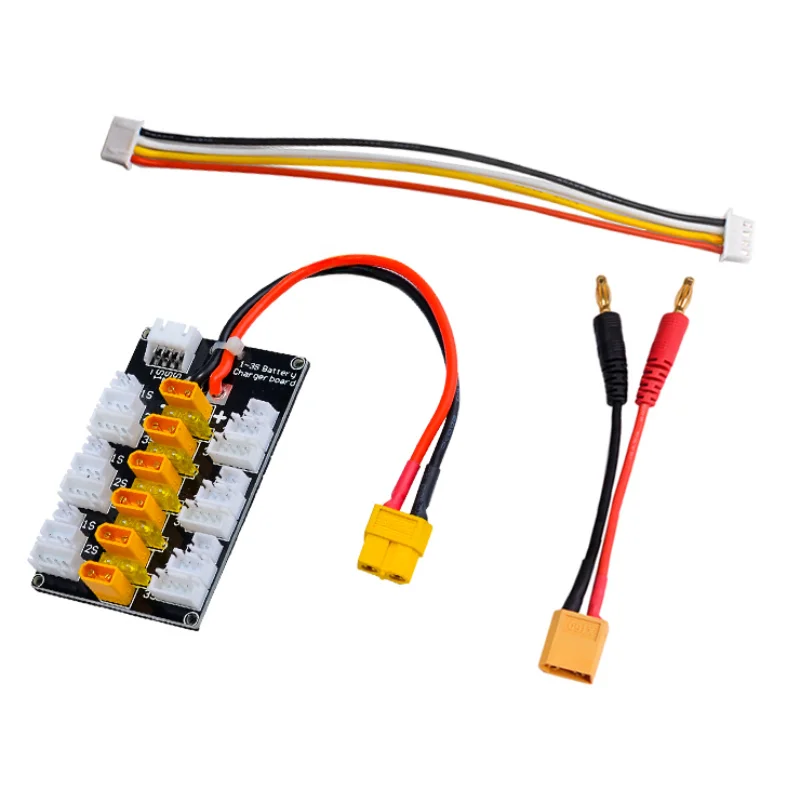 1-5Pcs 1S-3S 20A XT30 Plug Lip – Drone Battery Parallel Board recenzja i cena