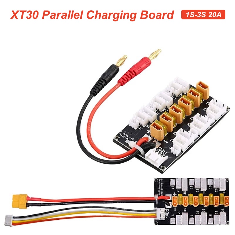 XT30 Plug Lipo Battery Paralle – Drone Battery Parallel Board recenzja i cena