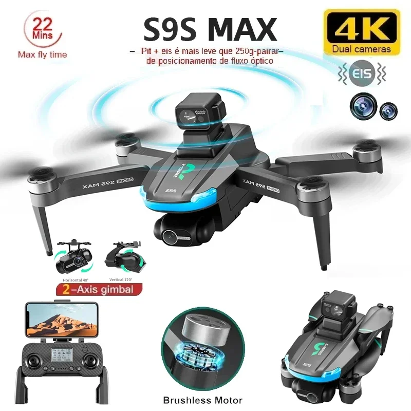 NEW S9S MAX MINI Drone 4K 2-Ax – Drone Battery Box recenzja i cena