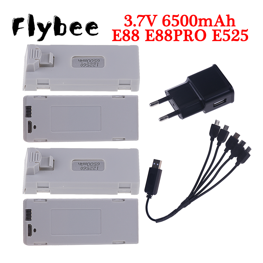 Original E88 Battery 3.7V 6500 – Drone Battery Lipo recenzja i cena