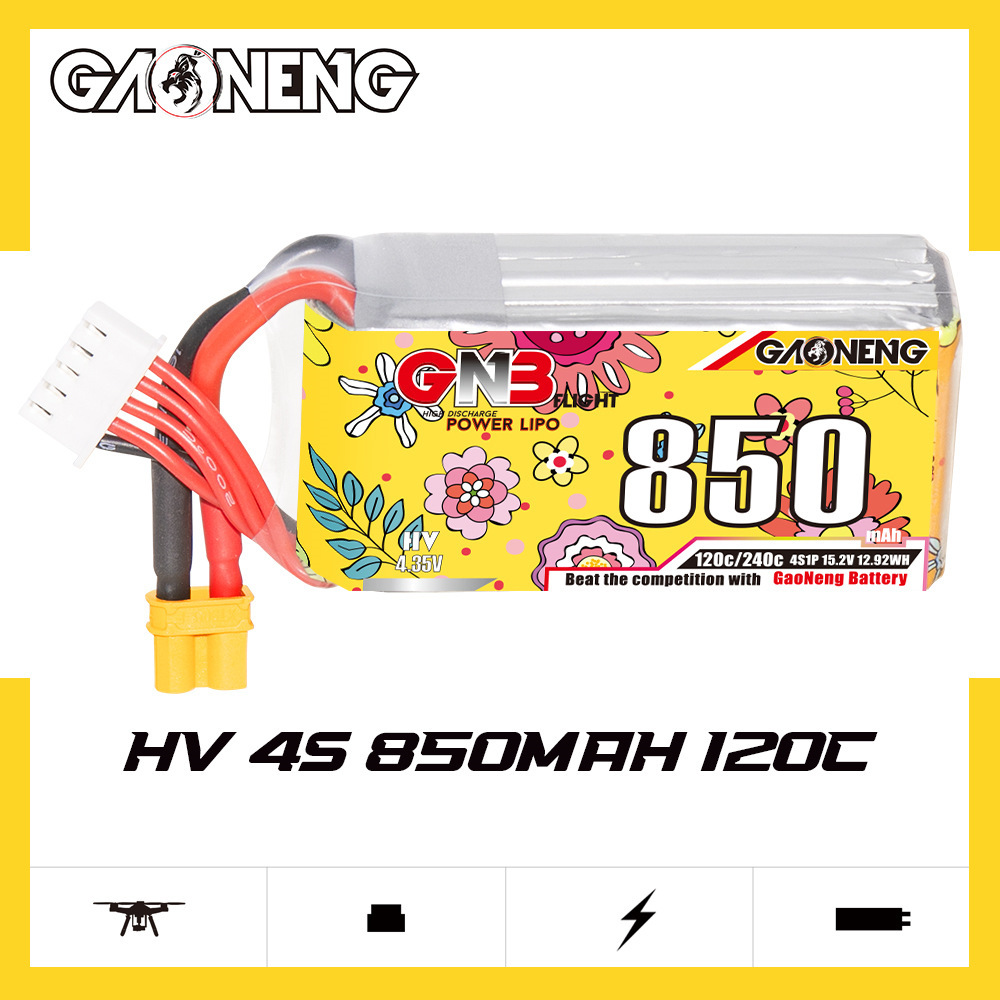 Upgraded GNB 4S 15.2V 850mAh L – Drone Battery Li-Ion recenzja i cena
