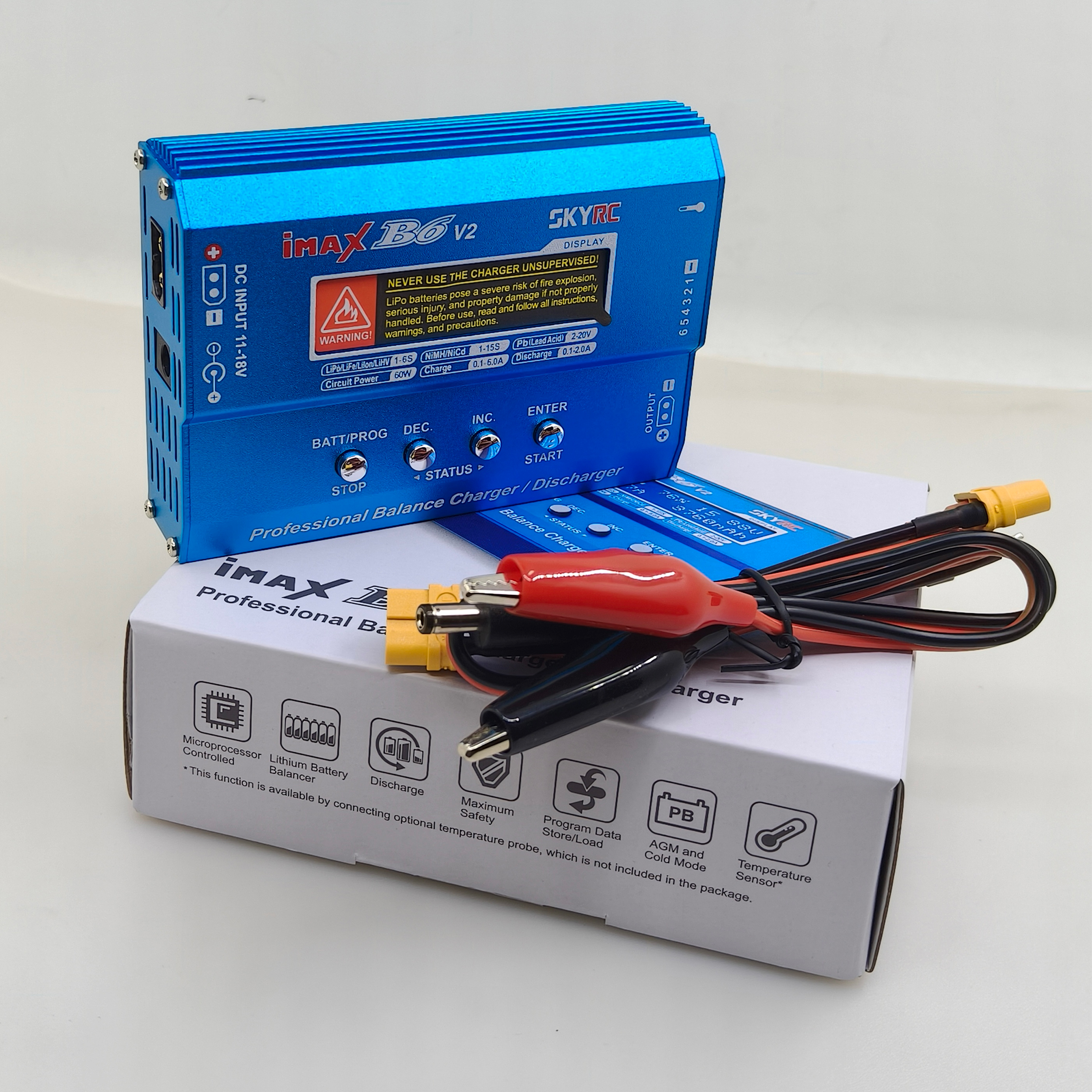 IMAX B6 / B6AC 80W T/XT60plug  – Drone Battery Balance Charger recenzja i cena