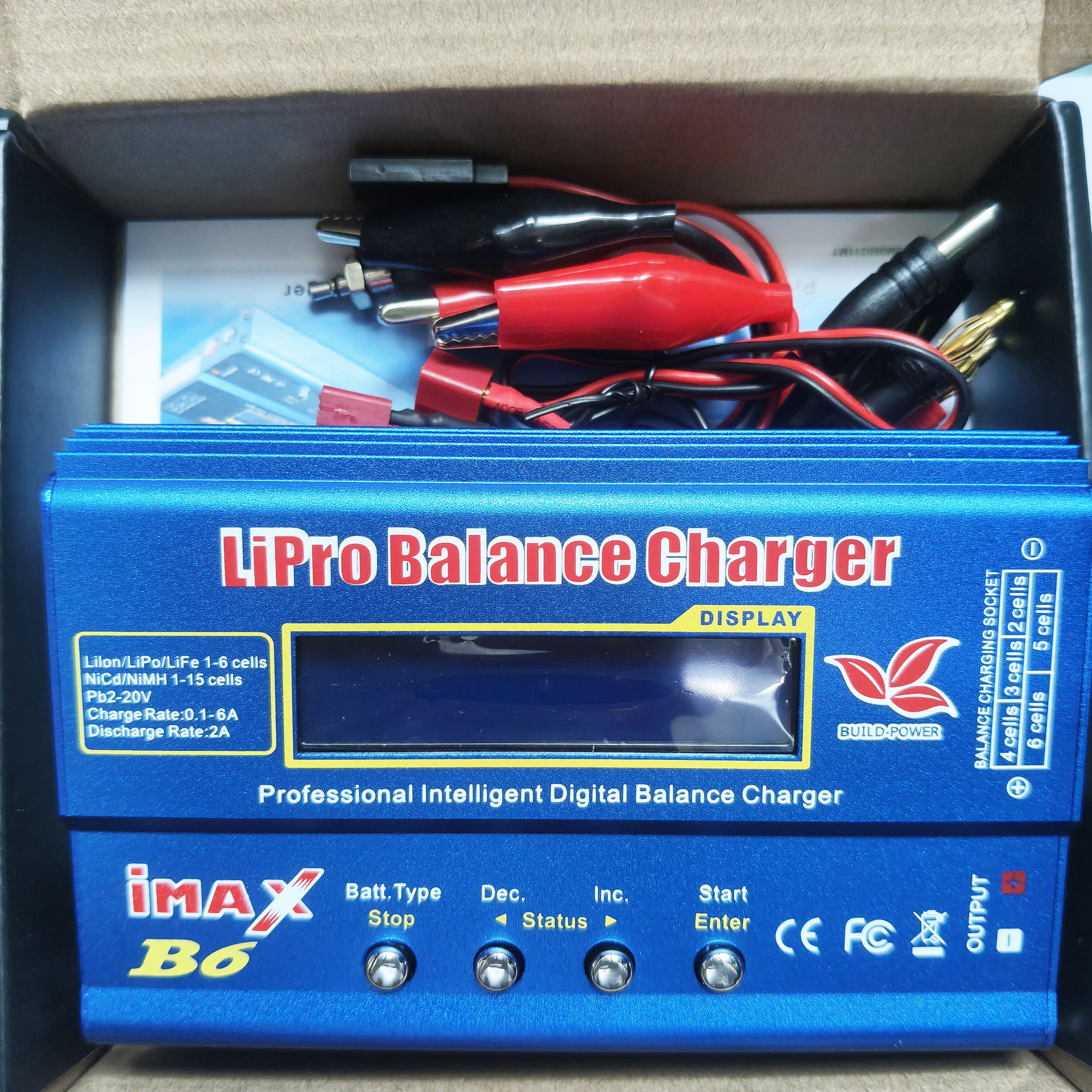 IMAX B6 / B6AC 80W T/XT60plug  – Drone Battery Balance Charger recenzja i cena