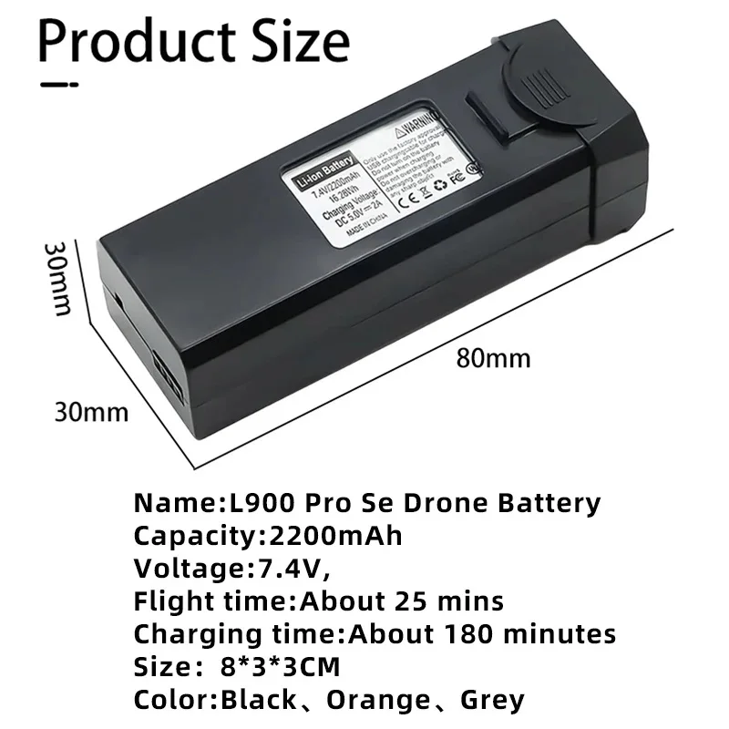 Battery L900 PRO SE Max Drone  – Drone Battery Li-Ion recenzja i cena