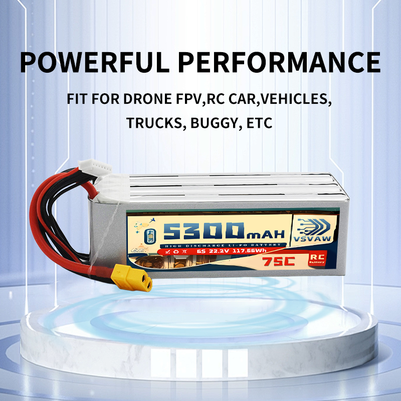 VSVAW 6S 5300mAh Lipo Battery  – Drone Battery Connector recenzja i cena