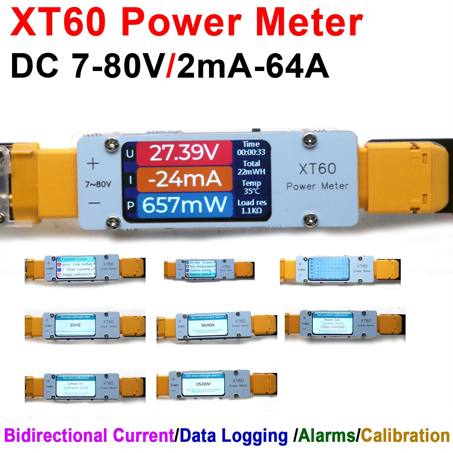DC 7-80V 64A Bidirectional Pow – Drone Battery Alarm recenzja i cena
