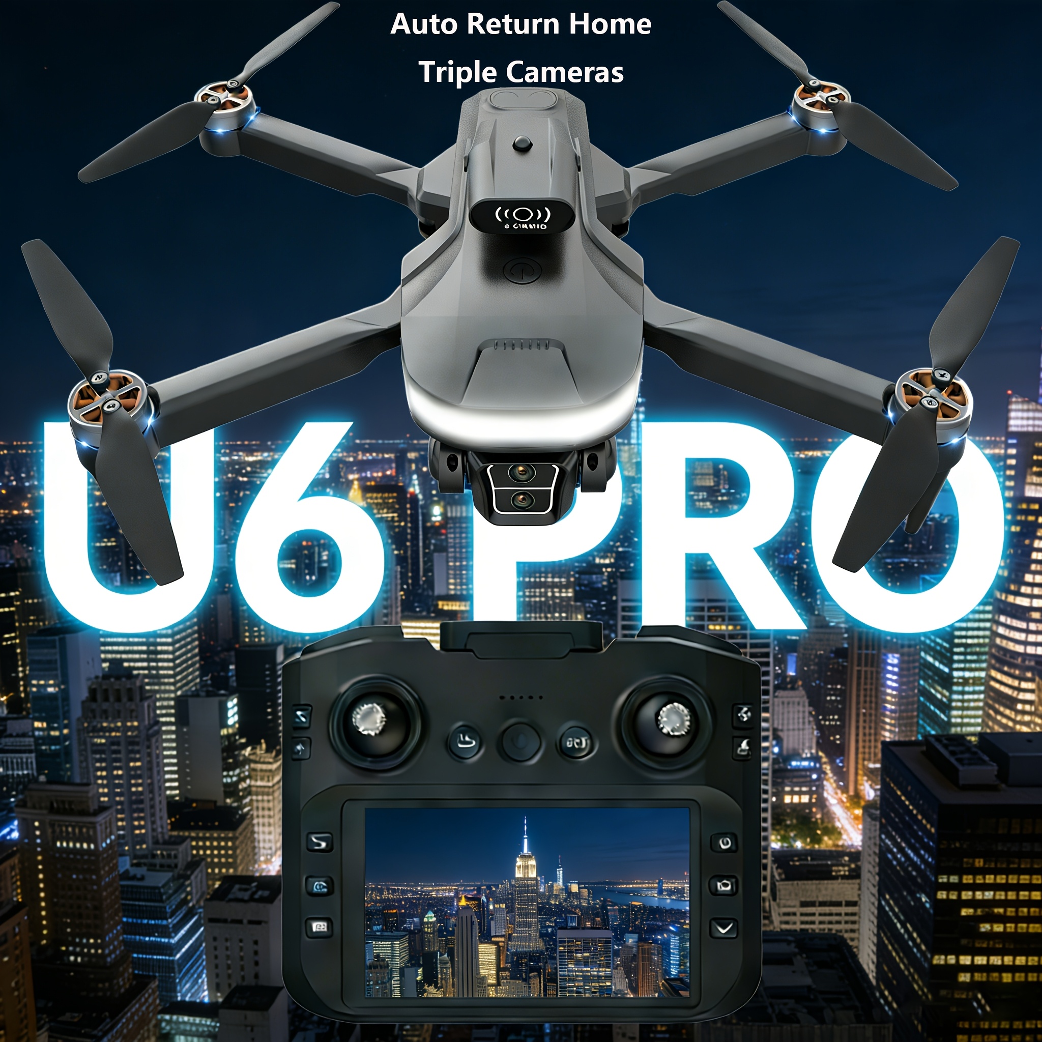 U6 Drone with Brushless Motor, – Drone Battery Smart recenzja i cena