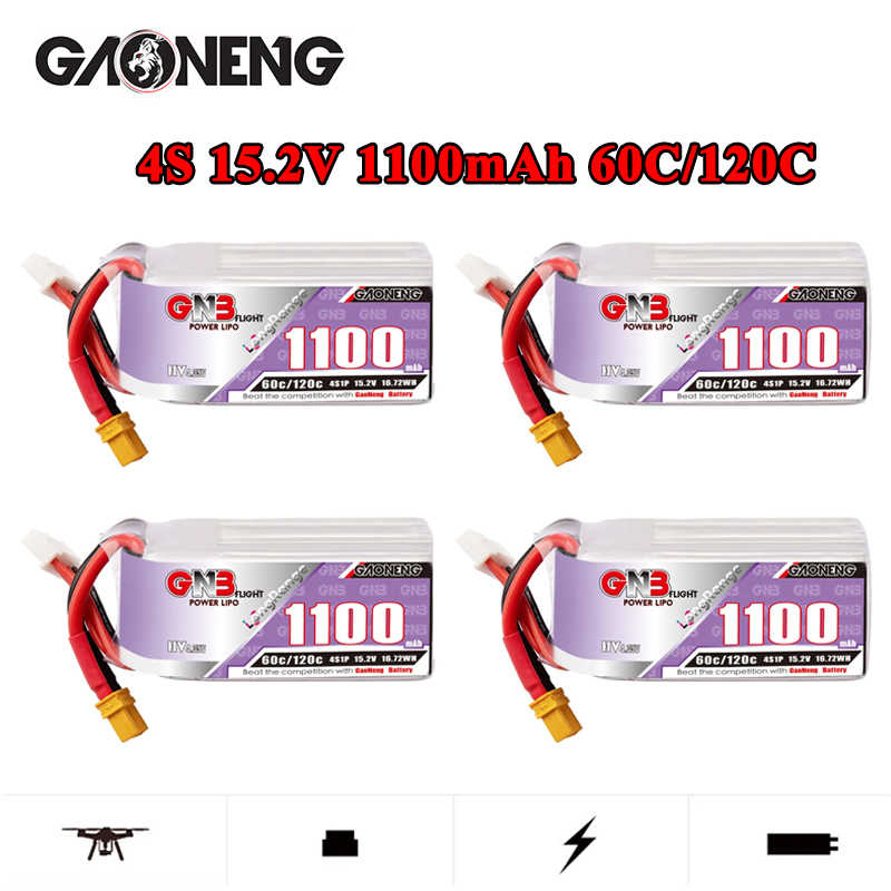 GNB 4S 1100mAh 60C/120C HV Lip – Drone Battery 4S recenzja i cena