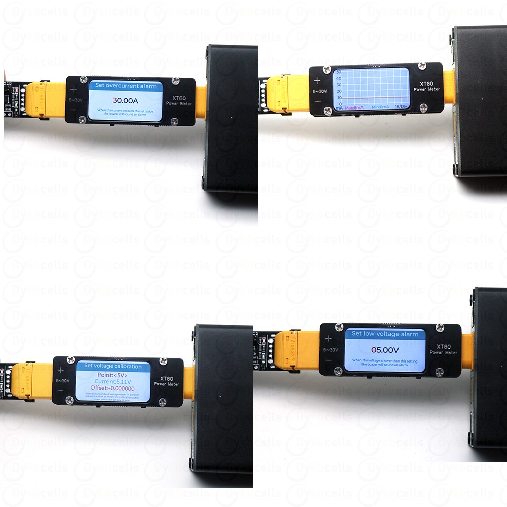 2mA-64A DC XT60 Ammeter Power  – Drone Battery Voltage Checker recenzja i cena