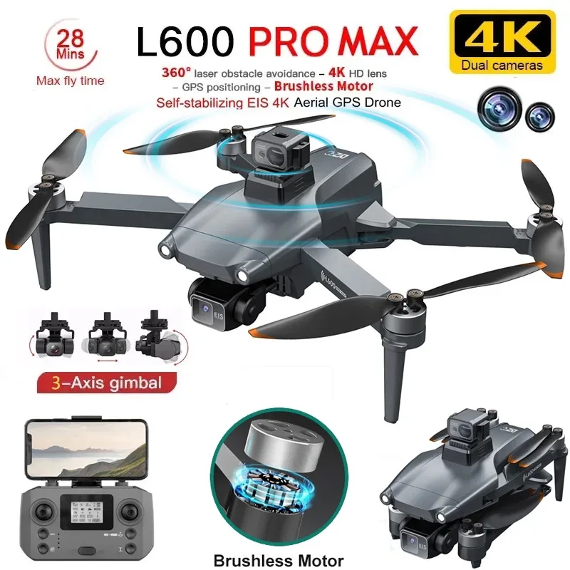 L600 PRO MAX GPS Drone Profess – Drone Battery Box recenzja i cena