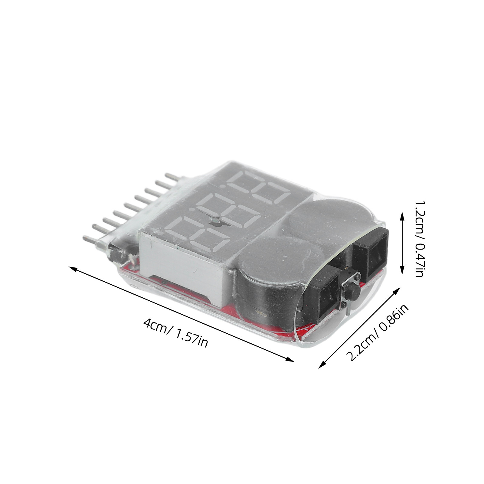 2Pcs Lipo Battery Checker Volt – Drone Battery Voltage Checker recenzja i cena
