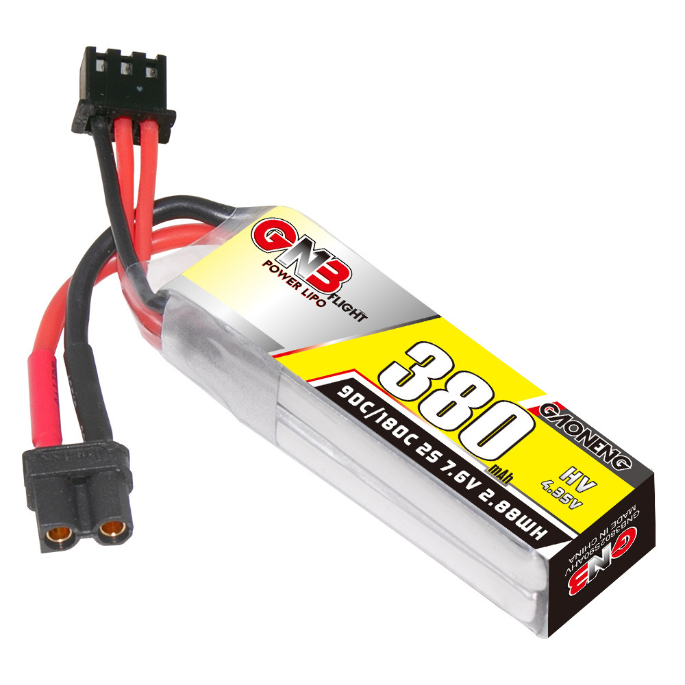 GNB 2S 7.6V 380mAh 90C/180C Li – Drone Battery Plate recenzja i cena