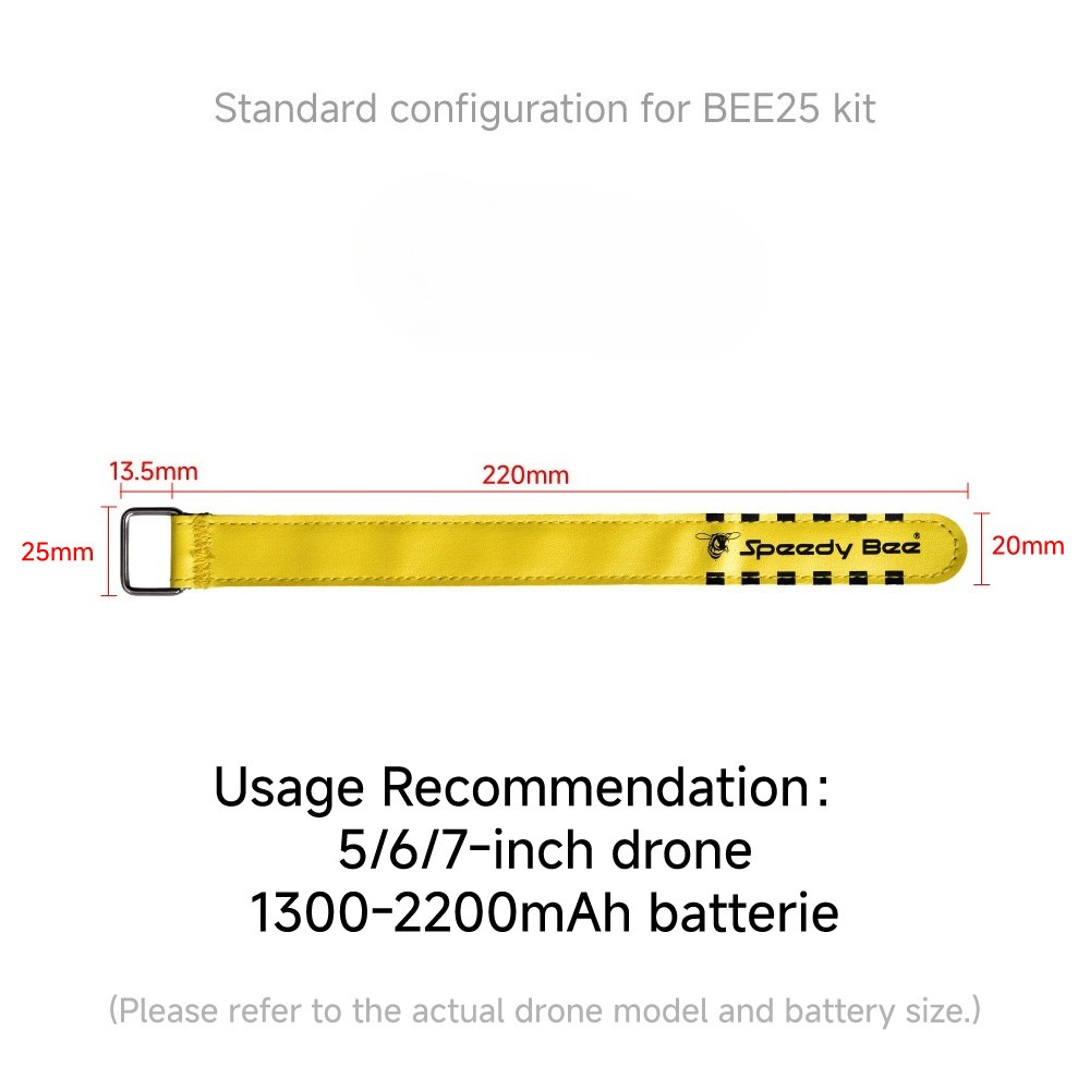 SpeedyBee FPV Lipo Battery Tie – Drone Battery Strap recenzja i cena