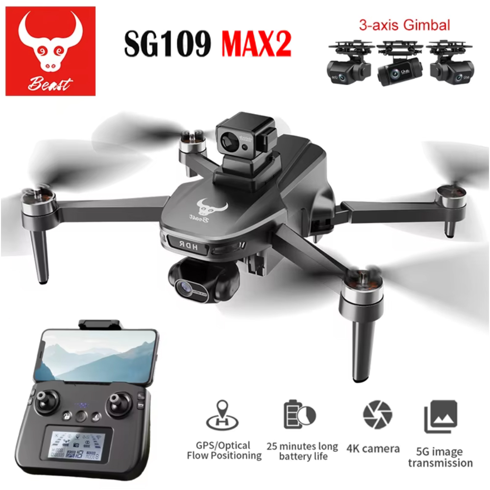 SG109 MAX2 Professional FPV 8K – Drone Battery Box recenzja i cena