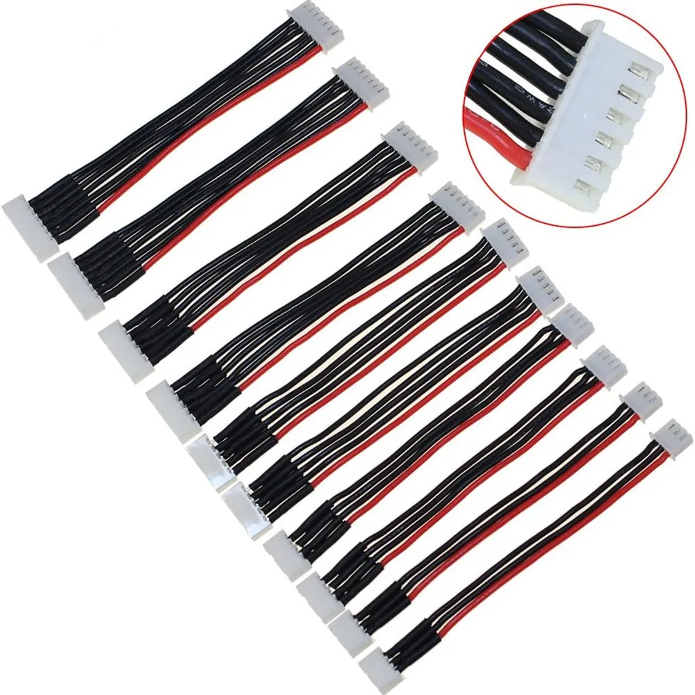 5pcs/lot JST-XH 1S 2S 3S 4S 5S – Drone Battery 6S recenzja i cena