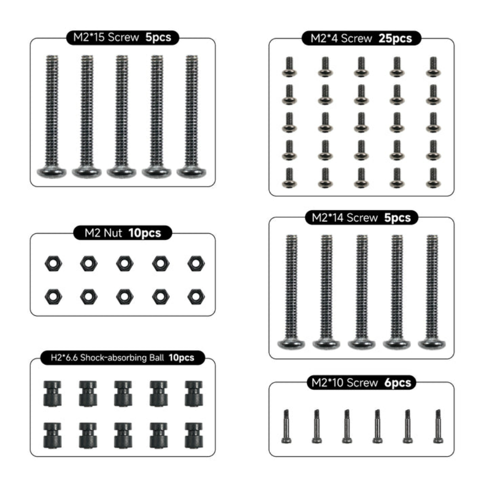 BETAFPV Drone Screw Pack Compa – Drone Battery Bag recenzja i cena