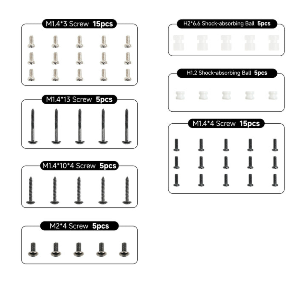 BETAFPV Drone Screw Pack Compa – Drone Battery Bag recenzja i cena