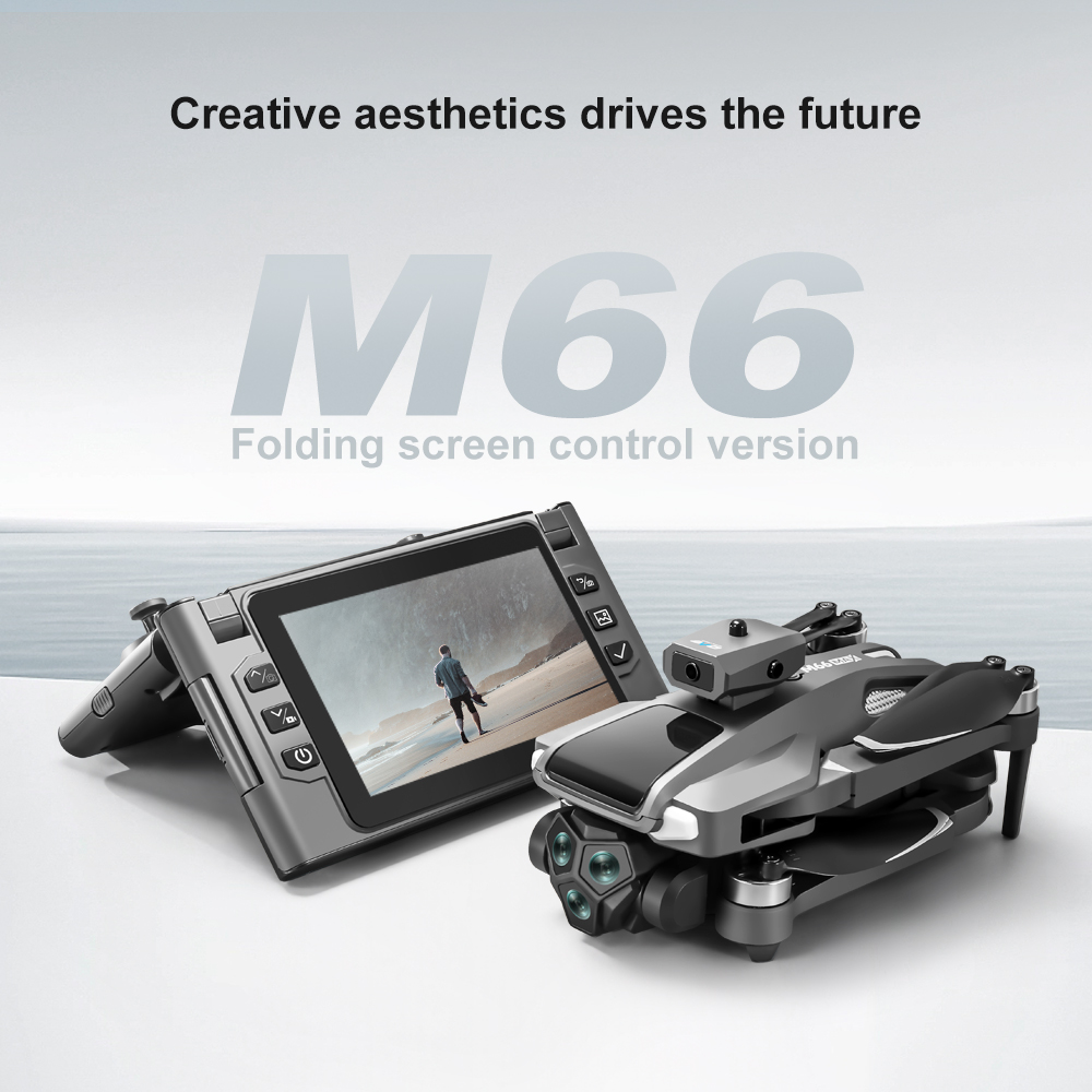 Foldable M66 RC Drone with 4.5 – Drone Battery Box recenzja i cena
