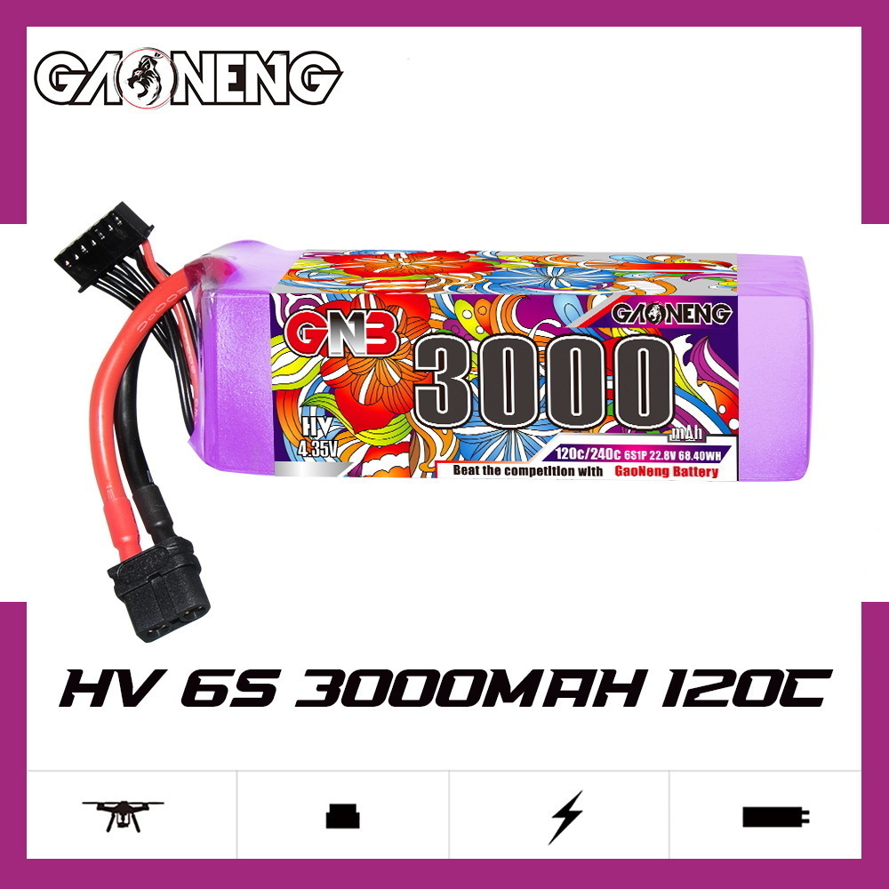 Original GNB HV 6S 22.8V 3000m – Drone Battery 6S recenzja i cena