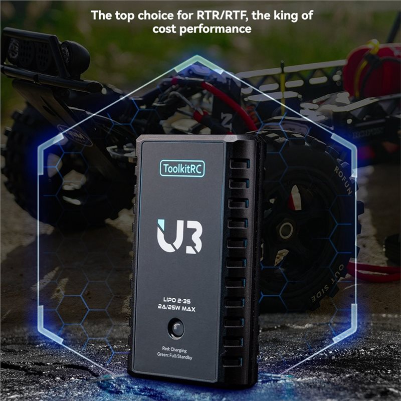 Toolkitrc U3 Battery 2A 25W 2- – Drone Battery 3S recenzja i cena