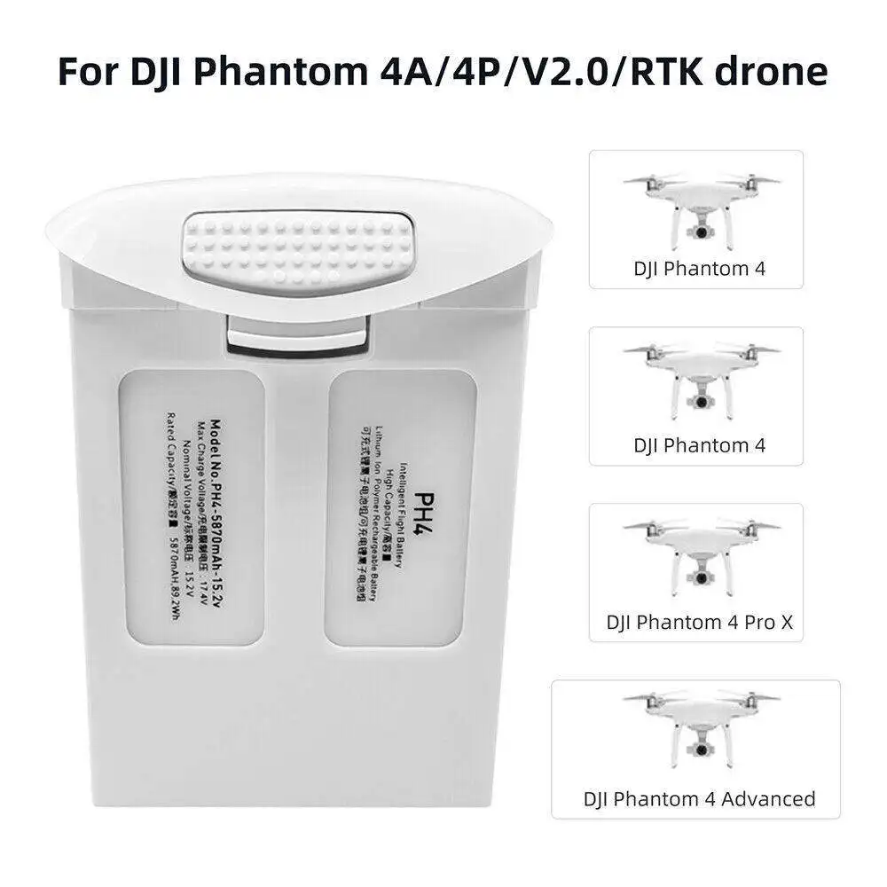 New Phantom 4 battery 6200mah  – Drone Battery Li-Ion recenzja i cena