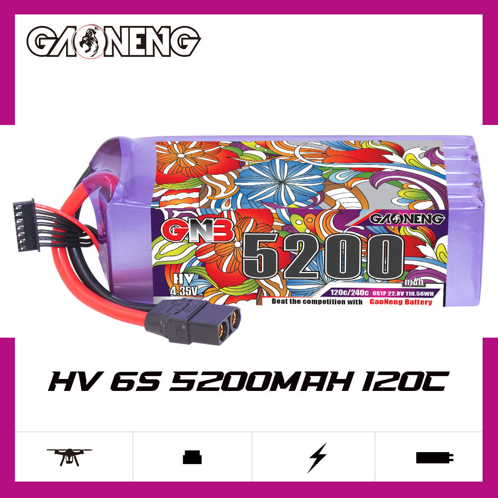 GNB Lipo Battery 6S 22.8V 3000 – Drone Battery Connector recenzja i cena