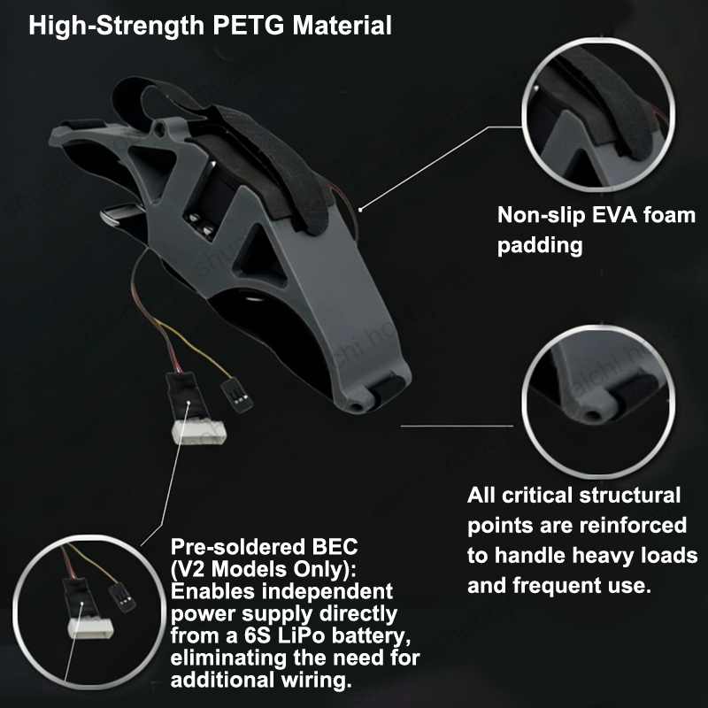 1PCS Strap-type FPV Drone PWM- – Drone Battery Strap recenzja i cena