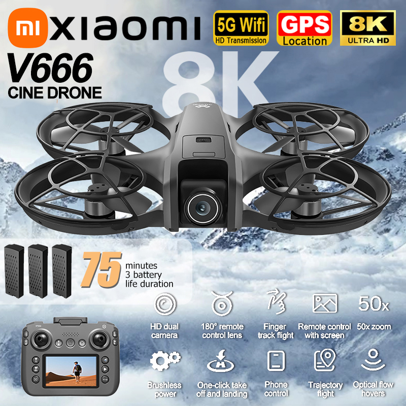 Xiaomi V666 Drone 8K Aerial HD – Drone Battery Balance Charger recenzja i cena