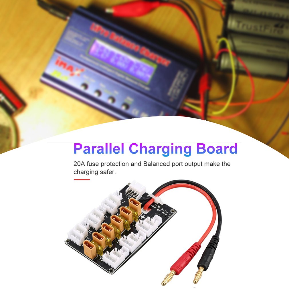 1S-3S 20A XT30 Plug Lipo Batte – Drone Battery Parallel Board recenzja i cena