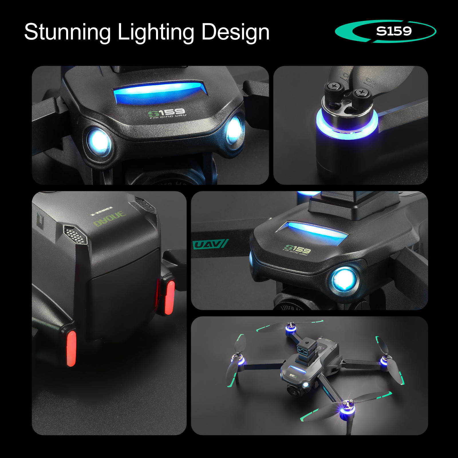 S159 GPS Drone 4K Profesional  – Drone Battery Balance Charger recenzja i cena