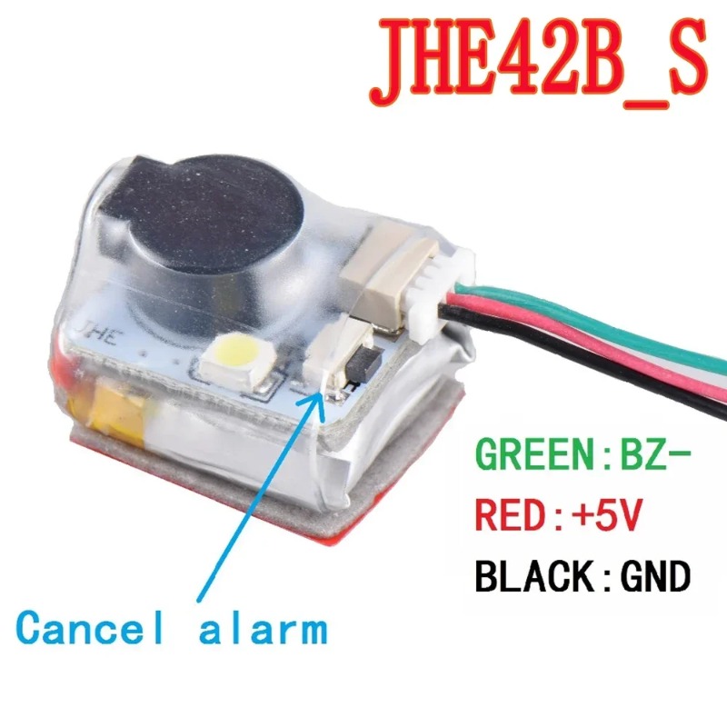 JHEMCU JHE42B/ JHE42B_S Finder – Drone Battery Alarm recenzja i cena